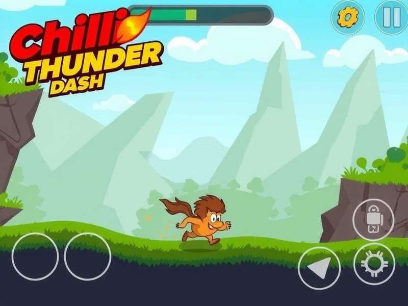 Chilli Thunder Dash Gameplay Screenshot